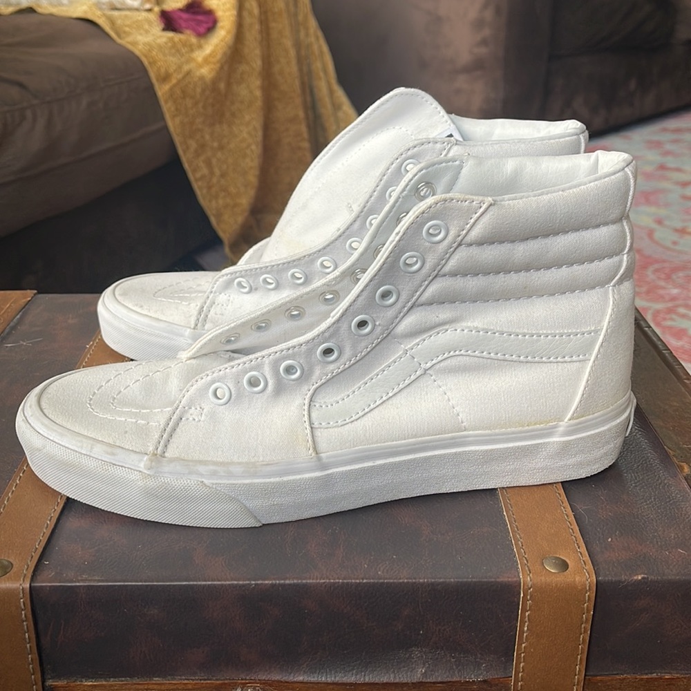White High top vans